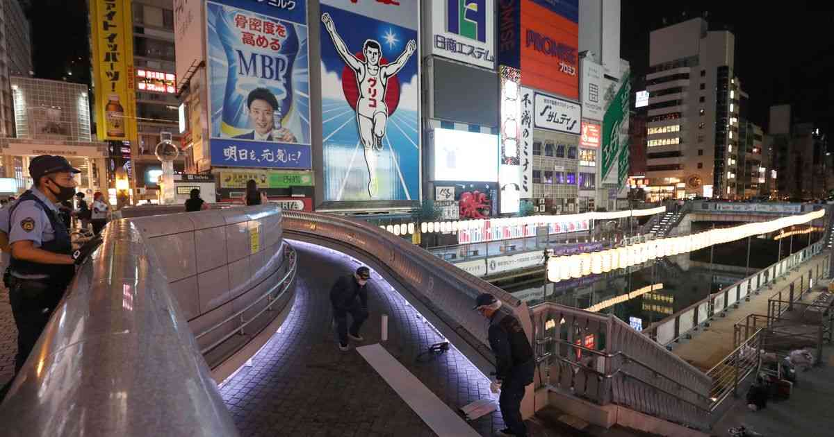道頓堀川突き落とし、殺人容疑で外国籍男逮捕へ - 産経ニュース