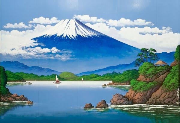 色んな富士山　イラストや絵画もOK