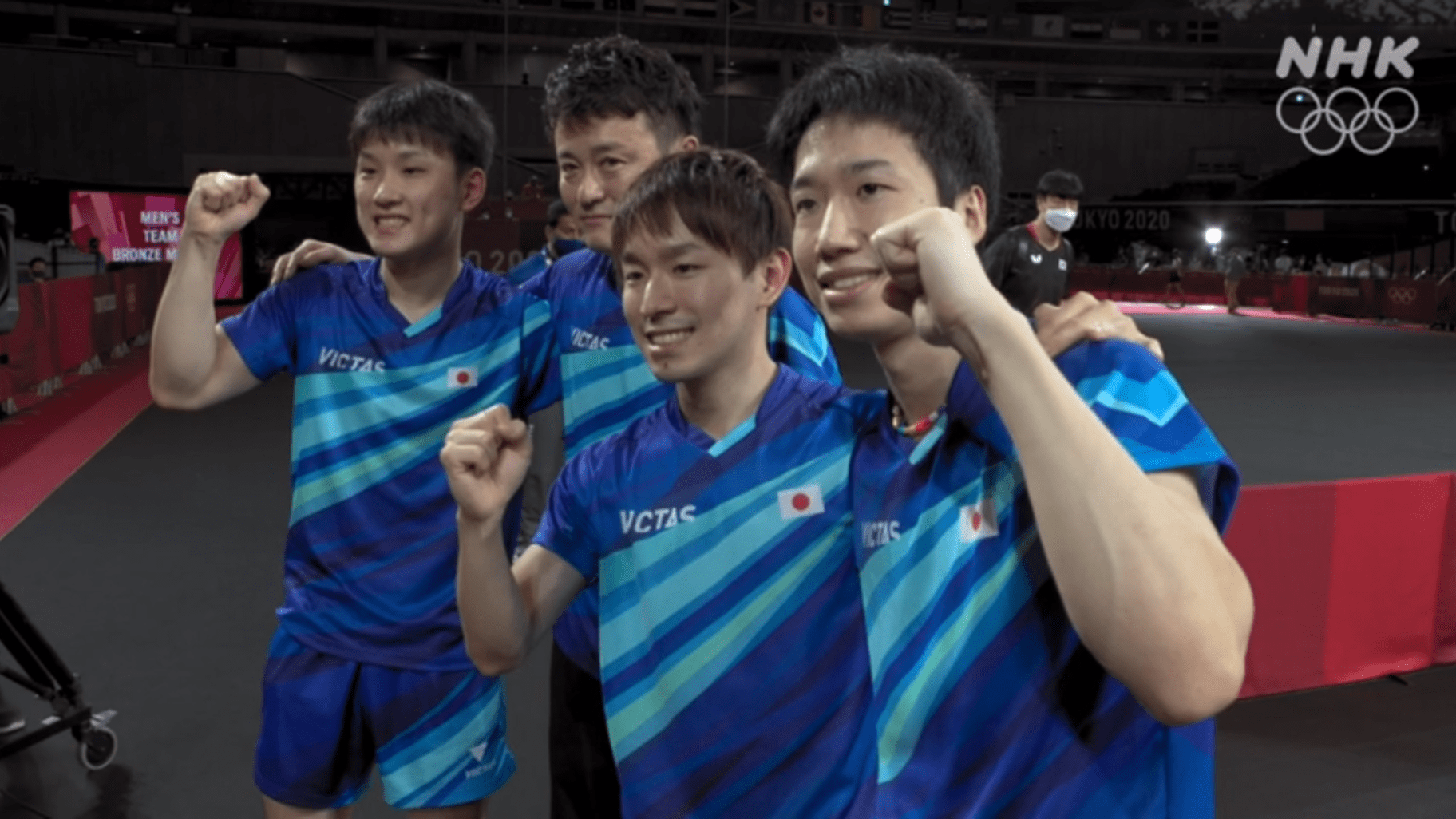卓球 男子団体3位決定戦 韓国 対 日本 | 東京2020オリンピック | NHK