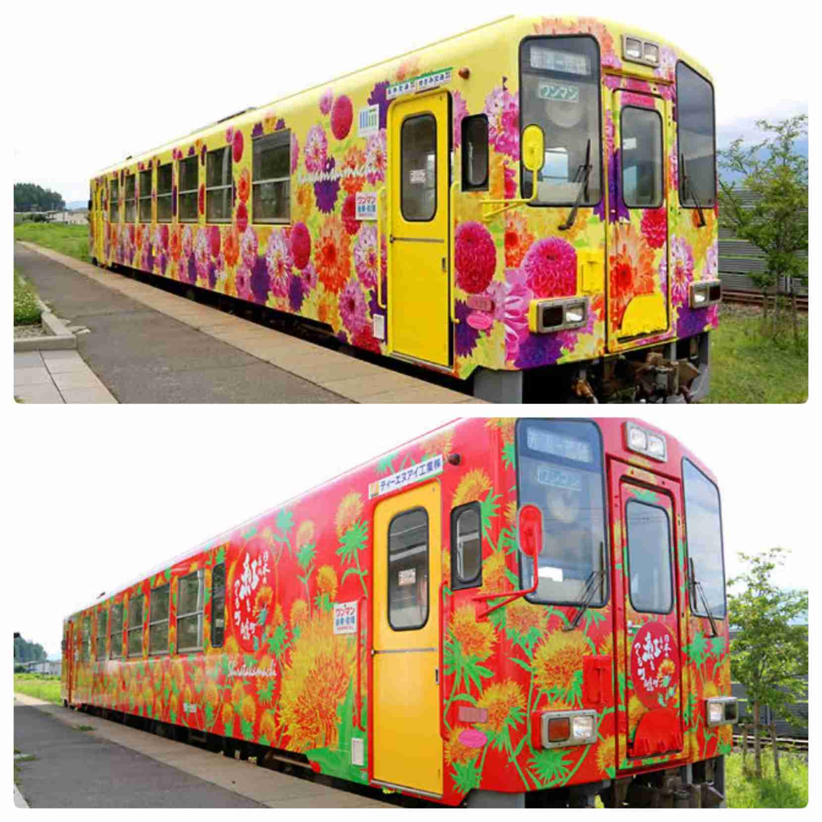ラッピング電車が好き!
