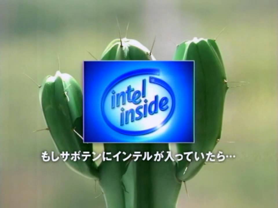 インテル サボテン篇 [30秒] - YouTube