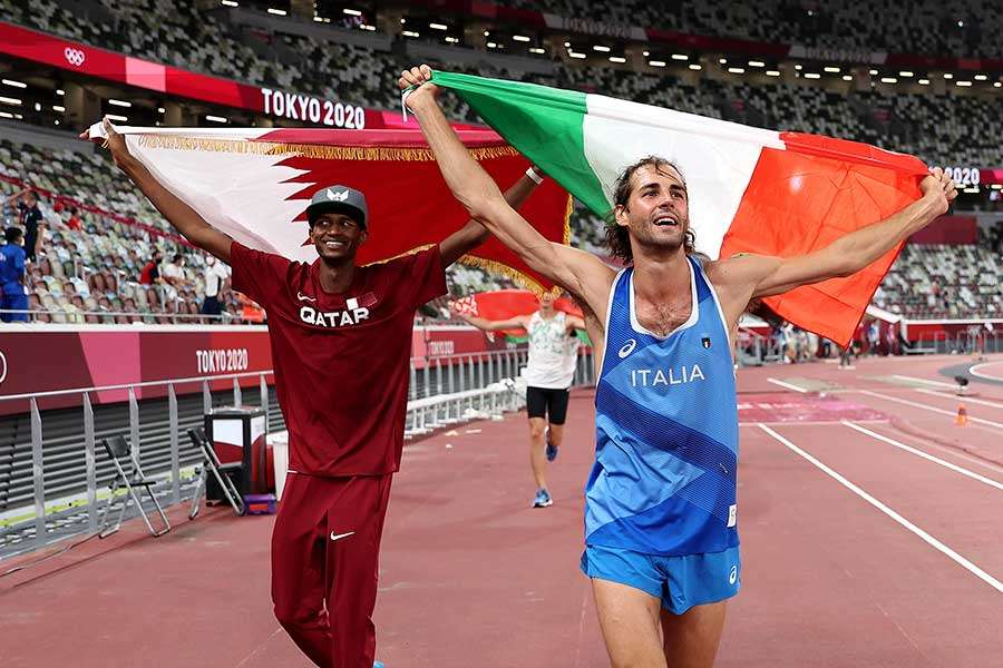 走り高跳びで金メダル2人の珍事！　ネット上は困惑「金メダルの数足りる？」「初めて見た」 | THE ANSWER スポーツ文化・育成＆総合ニュースサイト