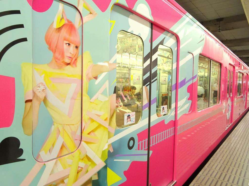 ラッピング電車が好き!
