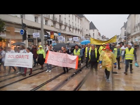 MANIF contre le PASS SANITAIRE - TOURS. — 25 septembre 2021 (11e samedi) - YouTube
