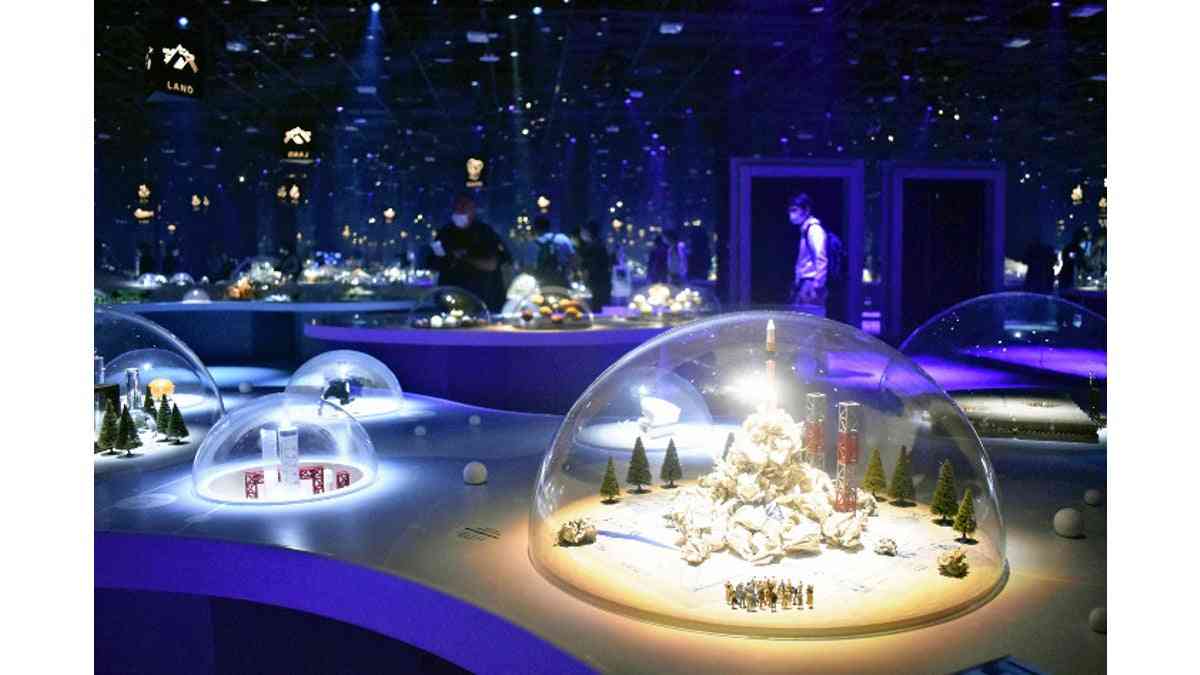 ドバイ万博「日本館」初公開、日本の伝統・技術をCGで紹介…スシローも出店
