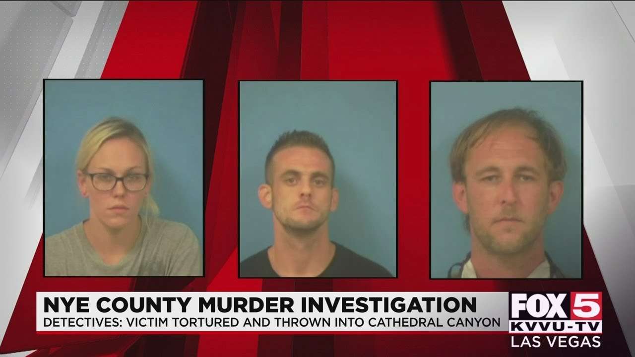 Suspects arrested in Nye County allegedly tortures and beat a man to death - YouTube