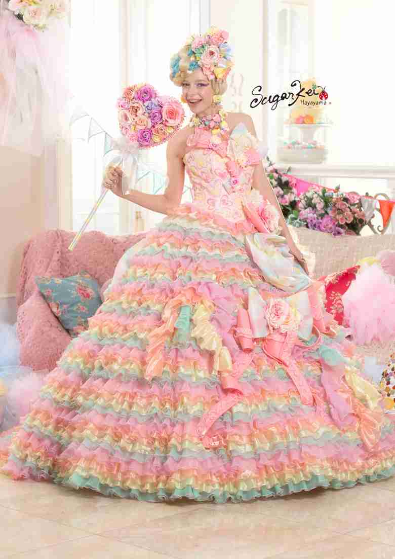 ブリブリなウェディング、カラードレスが見たい