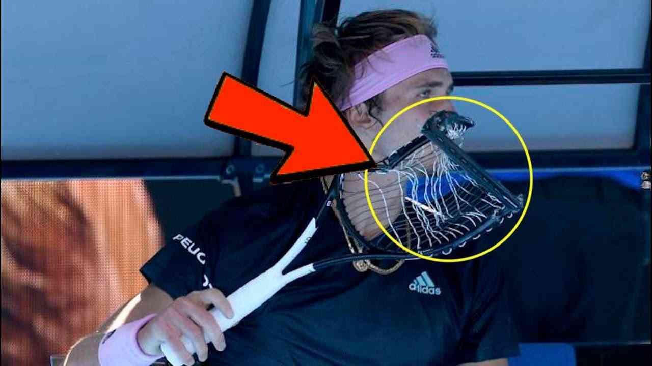 【テニス】ラケット粉砕事件TOP7 - YouTube