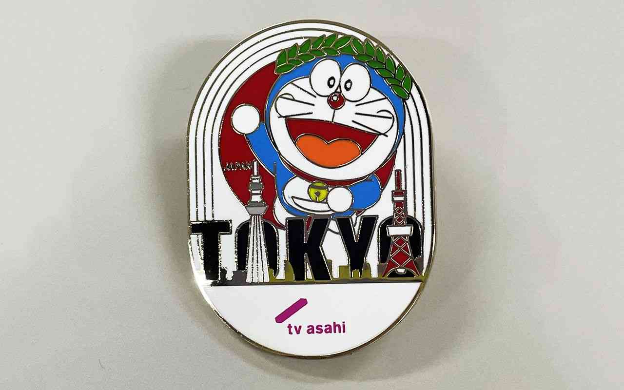 「回収を指示」テレビ朝日スポーツ局員が「五輪ドラえもんバッジ」をメルカリで転売