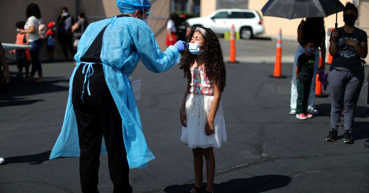 Children hospitalized with COVID-19 in U.S. hits record number | Reuters