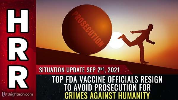 大摩邇（おおまに） : ホワイトハウスとCDCがジェノサイドを行う中、FDAのワクチン担当責任者たちが人道に対する罪で起訴されるのを避けるために辞任　Mike Adams