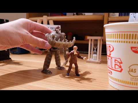 THE MAKING: Giving Colonel Muska Ramen Noodles | Castle In The Sky Laputa - YouTube