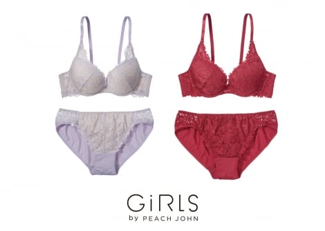 馬場ふみか、自身“初”デザインランジェリー着こなす 『GiRLS by PEACH JOHN』と初コラボ