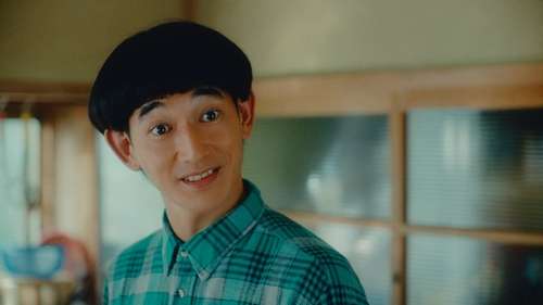 ガラッと異なる永山瑛太、“まいたけ伝道師”に