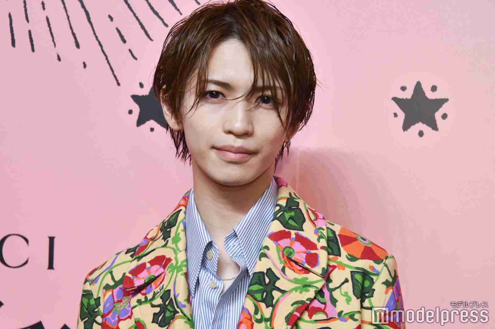 岩橋玄樹、ジャニーズ事務所退所後初の公の場 Gucciフォトコールに登場＜Gucci Garden Archetypes＞