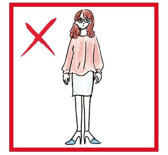 実はもう古い、NGコーデ「通勤服にとろみブラウス」｜CLASSY.（magacol） - Yahoo!ニュース
