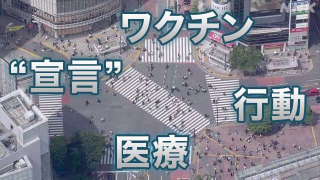 感染者数減少なぜ？“宣言”解除は？専門家分析まとめ | 新型コロナ 国内感染者数 | NHKニュース