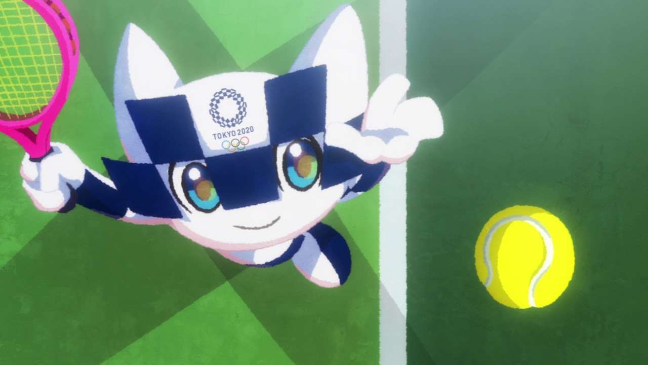 東京2020オリンピックマスコット ミライトワ競技アニメーション - YouTube