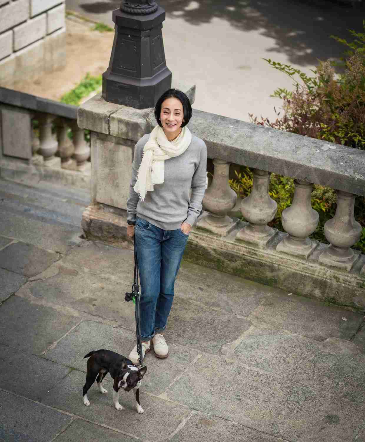 中村江里子さんが私服を公開。ユニクロもエルメスも「長〜く大切に着ます」