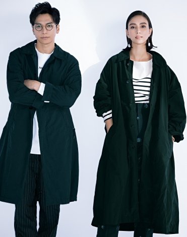 生田斗真&滝沢カレン“ユニセックス”コーディネートで共演「緊張でドキドキ」