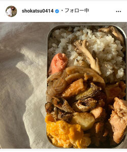 清原和博氏の元妻・亜希、でっかいハンバーグ&卵焼きの手作り弁当を公開「最高に美味しそう!」