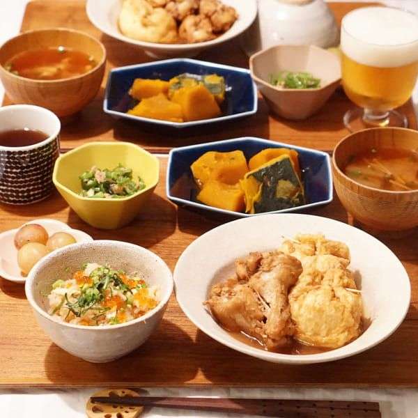 炊き込みご飯の時のおかず