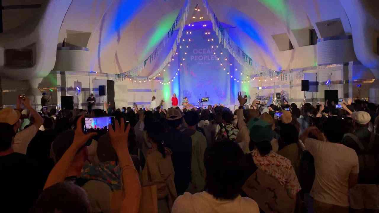 七尾旅人　サーカスナイト　代々木公園　4 - YouTube