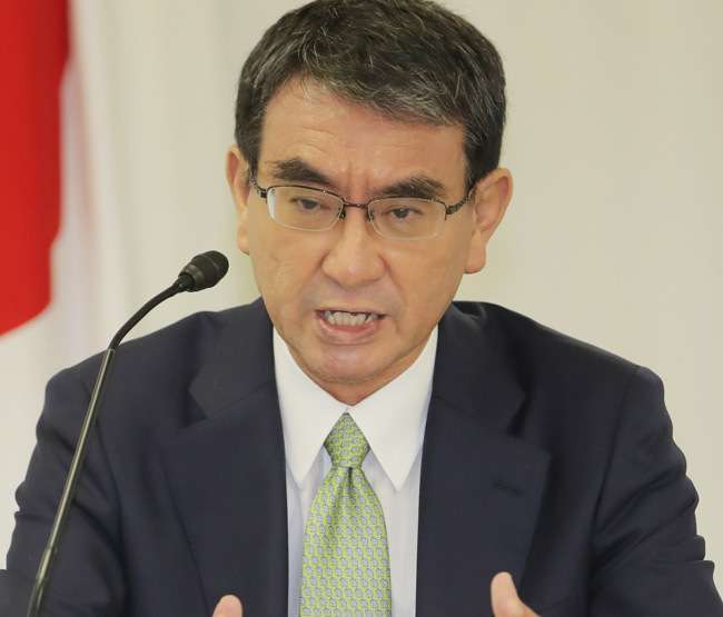河野氏、次期自民総裁選に意欲　党員拡大で勝利目指す（時事通信） - Yahoo!ニュース