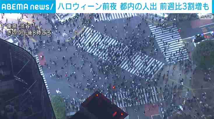 飲食店の時短要請を解除した東京の人出 各地で増加 秋葉原駅で32.7％増