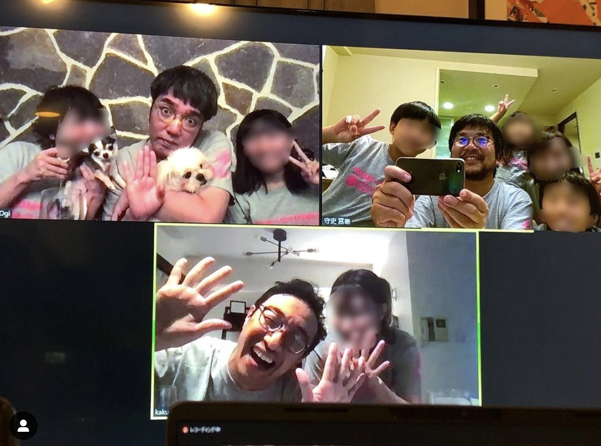 おぎやはぎ小木&東京03角田ら“3家族合同”で結婚記念日祝福 ファミリー写真公開