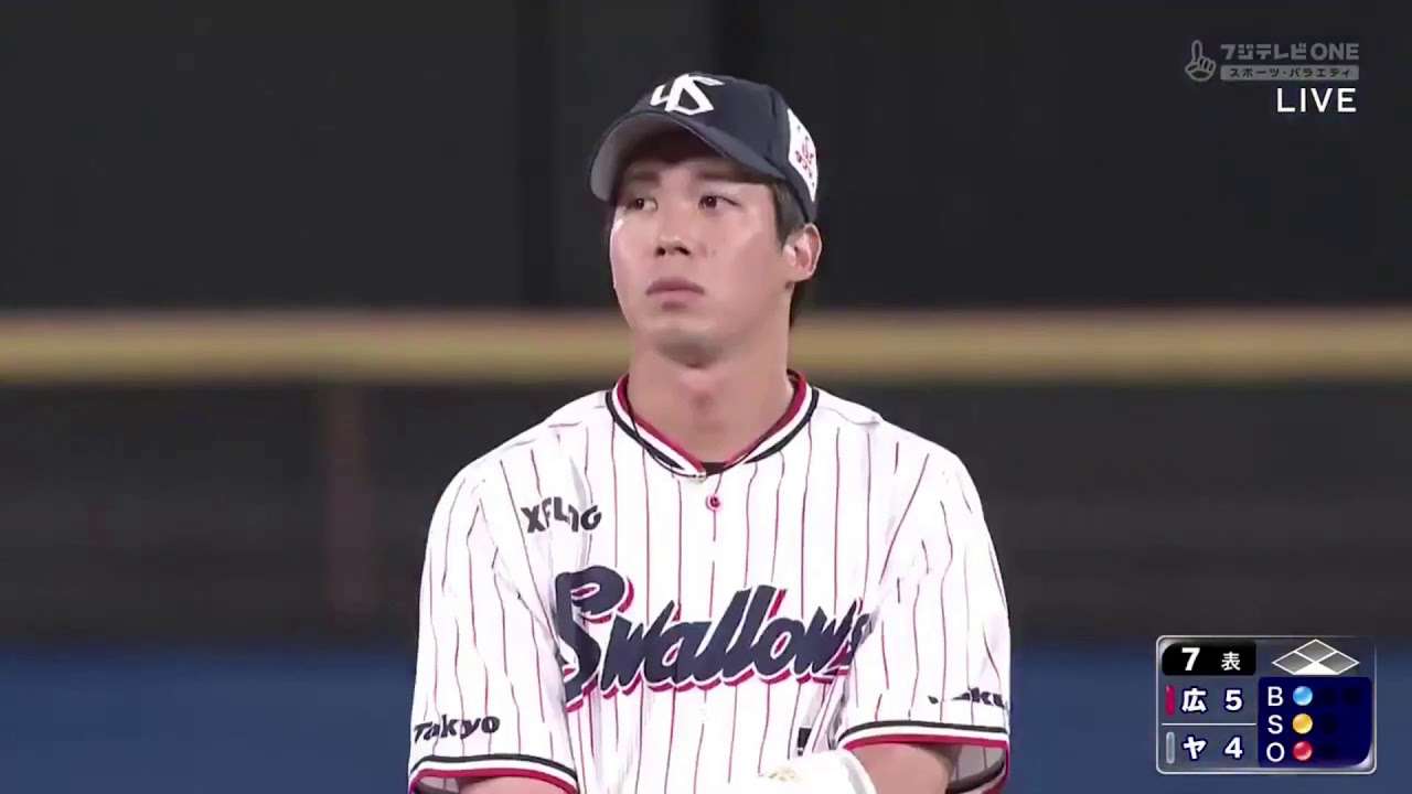 山田哲人 とりあえず観て！鈴木誠也と背番号1の闘志 - YouTube