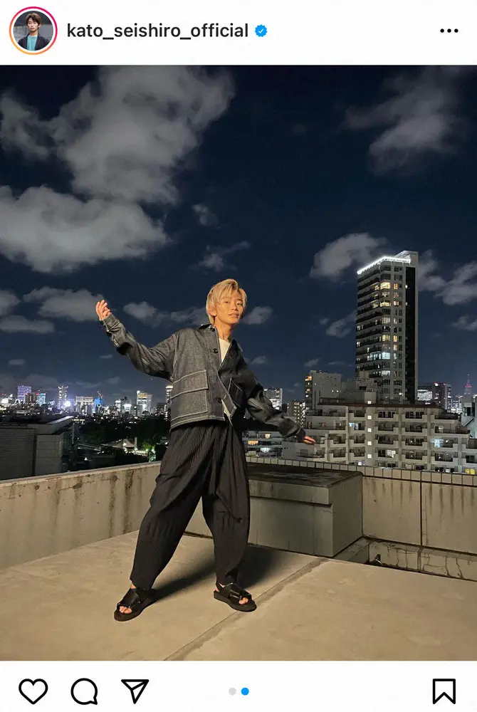 加藤清史郎　レアな銀髪も色落ちで「白みのある金髪」に「尊い」「益々大人っぽく」「クールな男過ぎ」の声