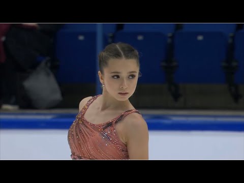Kamila Valieva CS Finlandia Trophy 2021 SP - YouTube