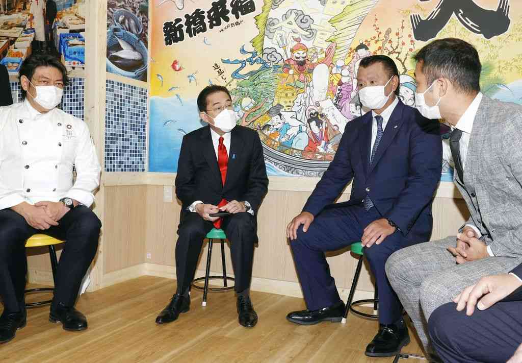 飲食業立て直しへ補助金　岸田首相、経営者らと車座対話：時事ドットコム
