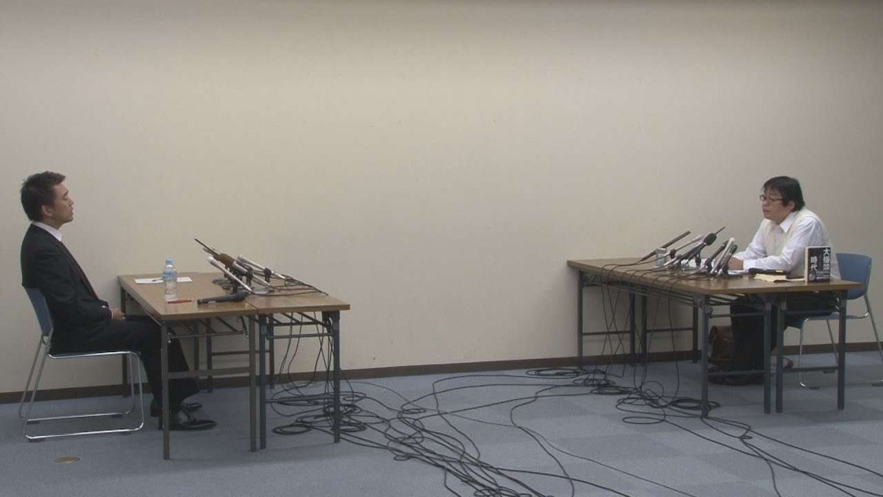 暴言飛び交い、１０分で終了 橋下市長と在特会の面談 - YouTube