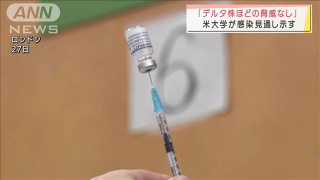 デルタ株ほどの感染拡大は起こらない？米NY大学の研究チームが見解示す - ライブドアニュース