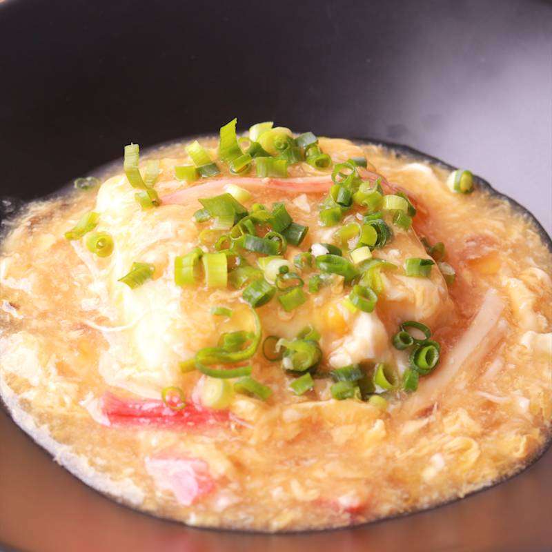 豆腐にふんわり卵あんかけ 作り方・レシピ | クラシル