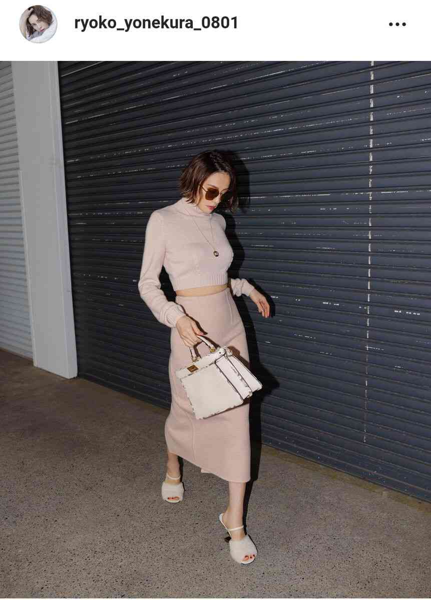 米倉涼子「今年イチオシ」FENDIのコート姿披露!「やばい、かっこよすぎる」「流石の着こなし」