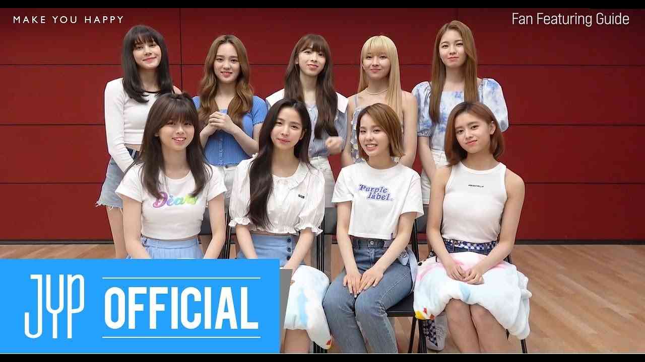 NiziU 「Make you happy」 featuring guide Video - YouTube