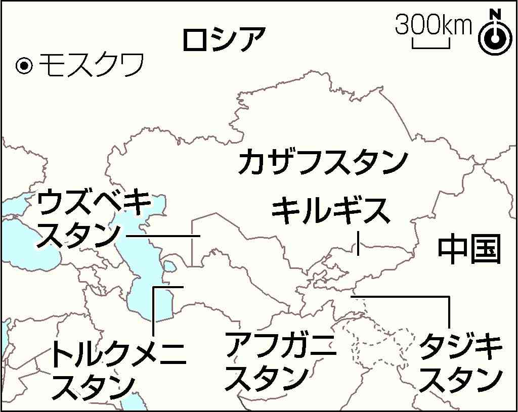 【図解】チュルク系諸国が結束強化＝ウイグル族に期待、中国警戒も（時事通信） - Yahoo!ニュース