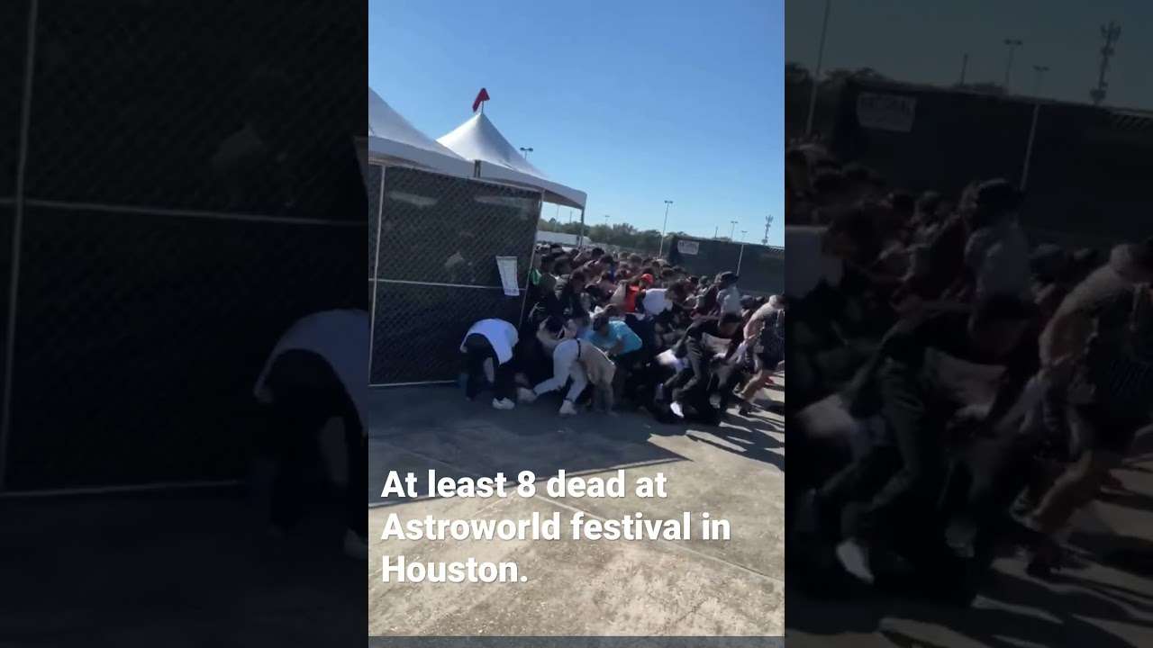 Breaking: At least 8 people killed and scores hurt at Astroworld festival in Houston - YouTube