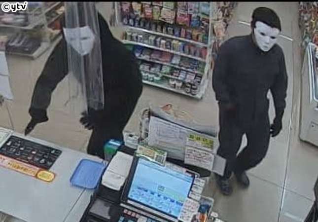 白い仮面でコンビニに押し入る　強盗未遂容疑でブラジル国籍の男２人を逮捕　滋賀・甲賀市（読売テレビ） - Yahoo!ニュース