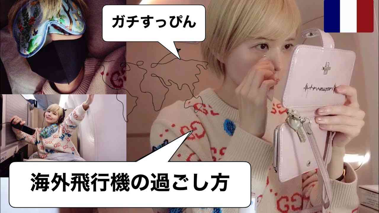 益若つばさ【フランス旅！】飛行機の過ごし方VLOG(入出国の手続きワクチンパスポート編) - YouTube