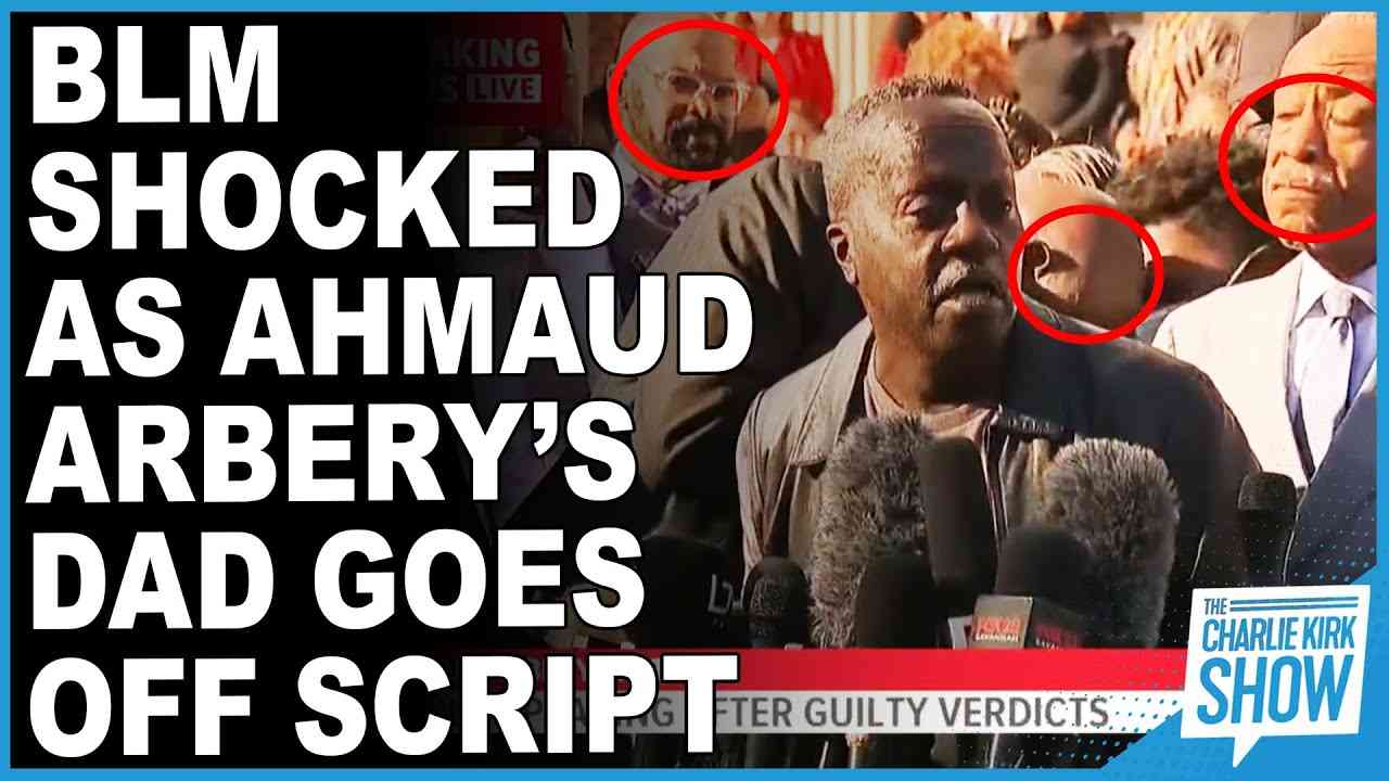 BLM Shocked As Ahmaud Arbery’s Dad Goes Off Script - YouTube