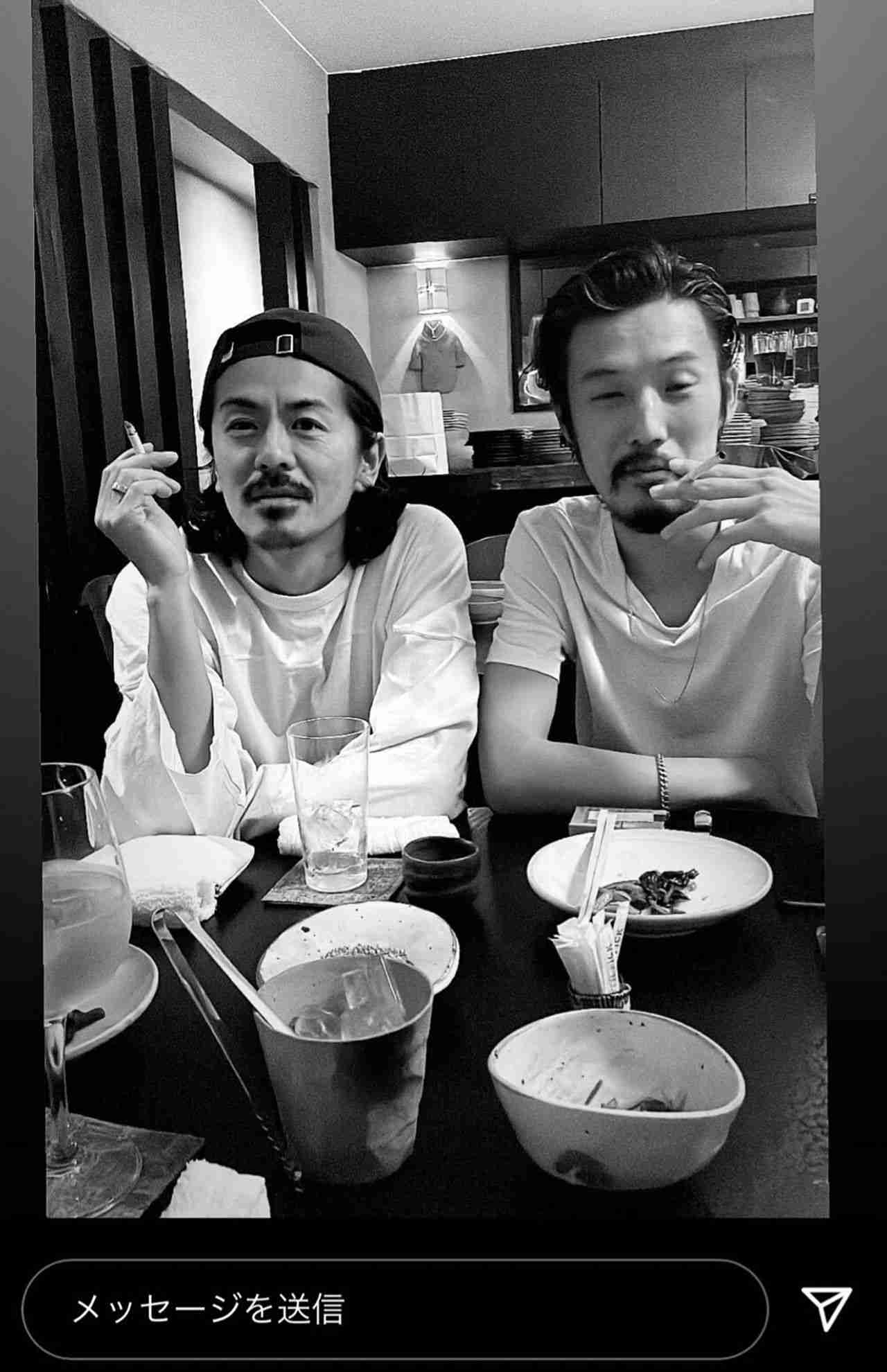 森田剛、V6解散後の初姿を公開！一緒に映る