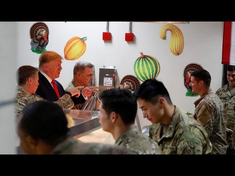 Thanksgiving　トランプ大統領の感謝祭 - YouTube