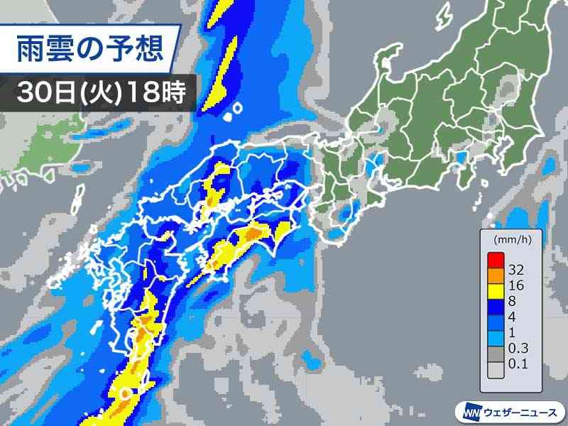明日は低気圧が急発達　明後日にかけて全国的に大荒れ（ウェザーニュース） - Yahoo!ニュース