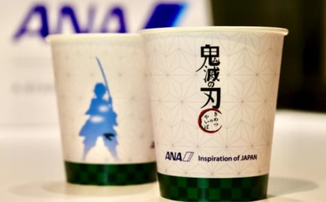 『鬼滅の刃』ジェット来年1月末就航、ANAとコラボ 炭治郎らの特別デザイン機体