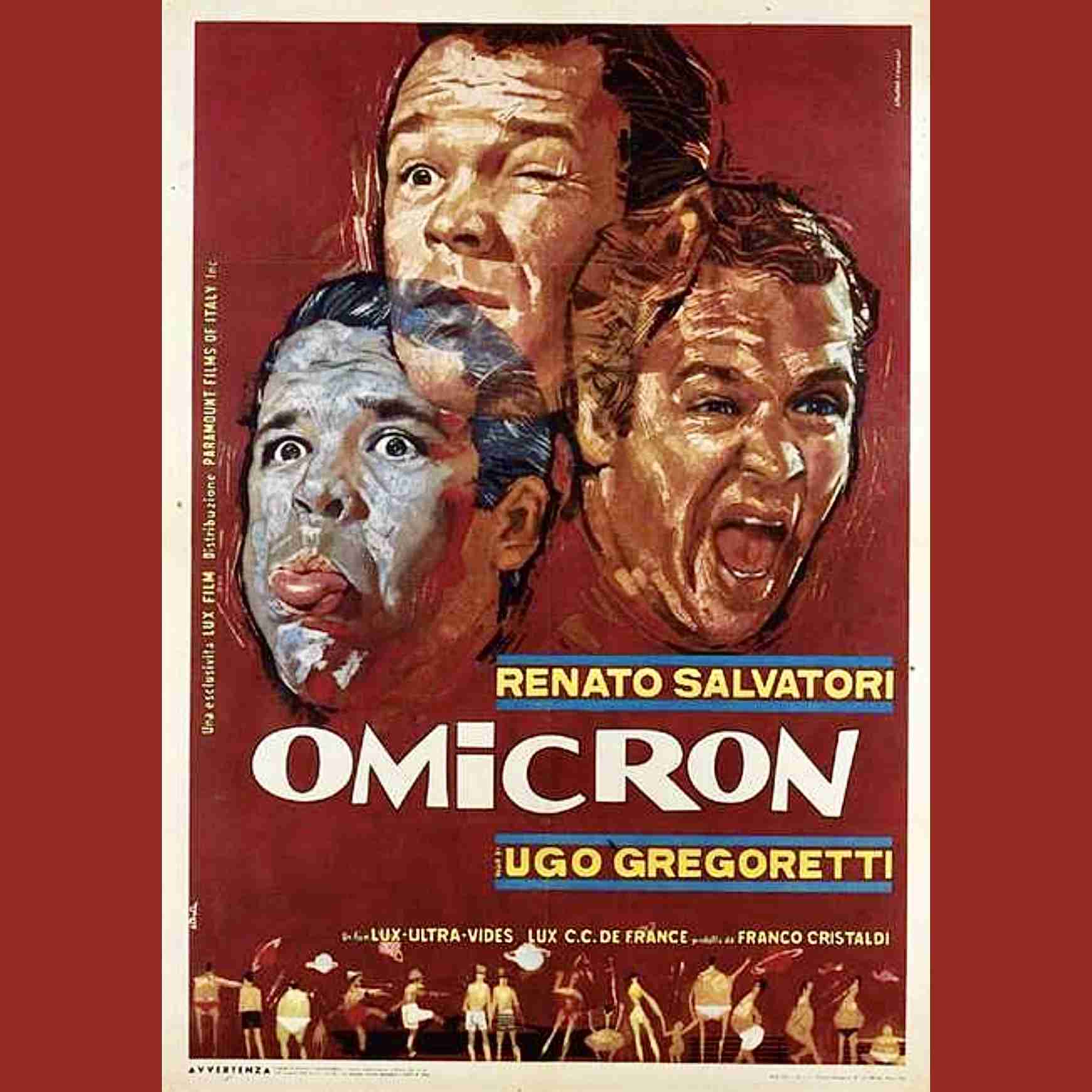 「オミクロン」は、1963年のイタリアのSFコメディ映画のタイトル。その内容がまさに！！ | Ochara_maru2号