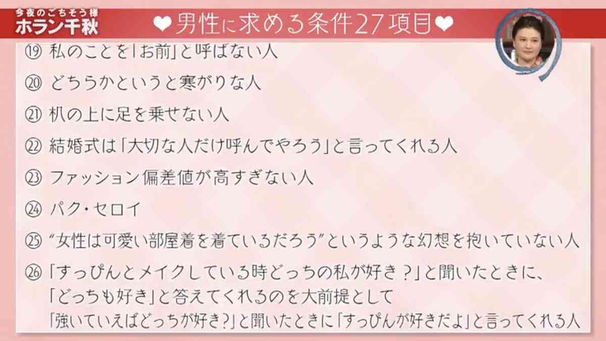 ホラン千秋、男性が抱く女性への幻想を一蹴　「そんなわけねえだろ」